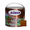 Lac Lazură 3 în 1 Kober Extra Nuc 2.5L pentru protecție lemn interior și exterior