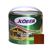 Lac Lazură Kober Ecolasure Extra Castan 2.5L, pentru protecția și decorarea lemnului interior/exterior, disponibil în magazinul de bricolaj din Tășnad, Satu Mare.