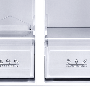 Alternative view of Frigider Side By Side TESLA 460 L