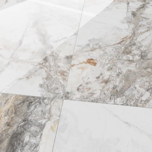 Gresie portelanata rectificata Invisible Marble Grey - imagine 5